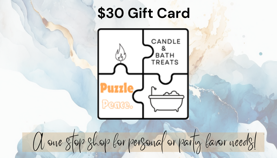 🧩 Puzzle Peace Favors Gift Card 🧩