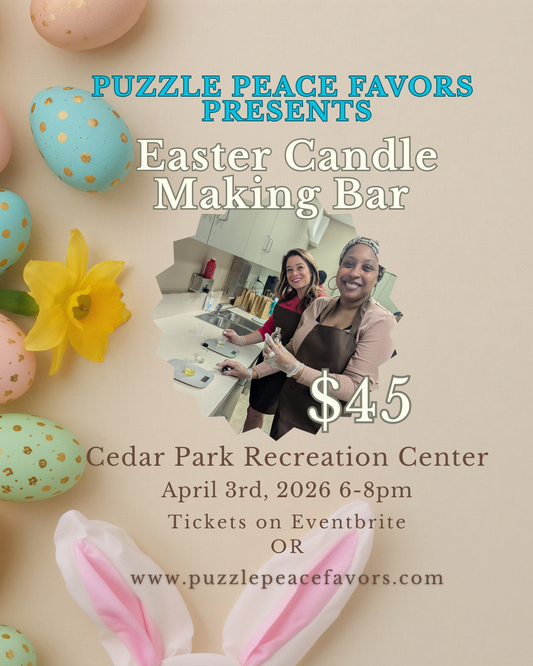 Easter Candle Making Bar
