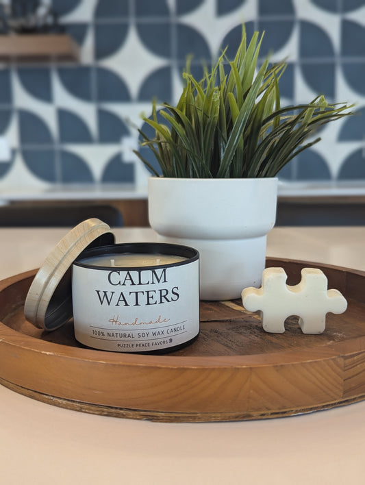 Calm Waters Soy Wax Candle 8oz