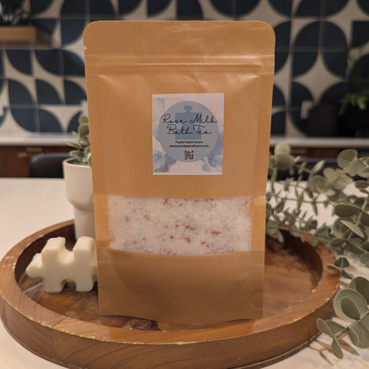 🛁 Rose Milk Bath Tea